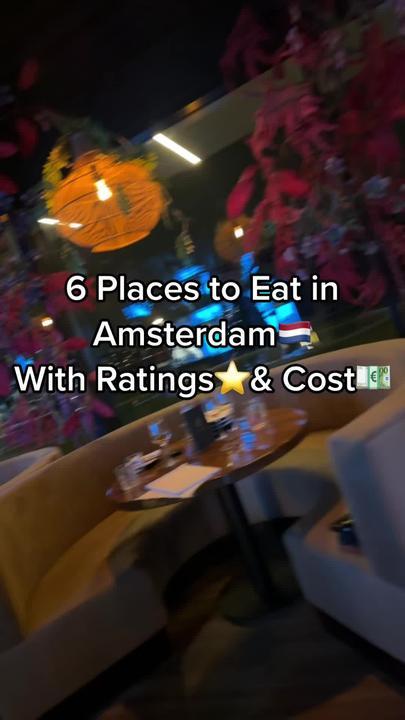 6 places Amsterdam